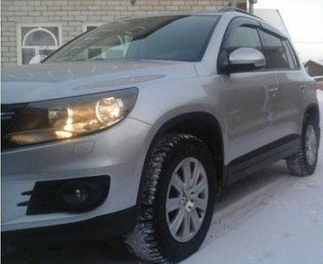 Вітровики VW Tiguan 2008-2011,2011 Cobra Tuning V21808 фото