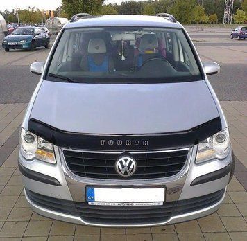 Мухобійка VW Touran (2007-2010) (VT-52) Дефлектор капота накладка VW22 фото