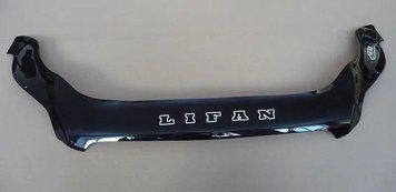 Мухобойка Lifan X60 (2011&gt,) (VT-52) Дефлектор капота накладка LF04 фото