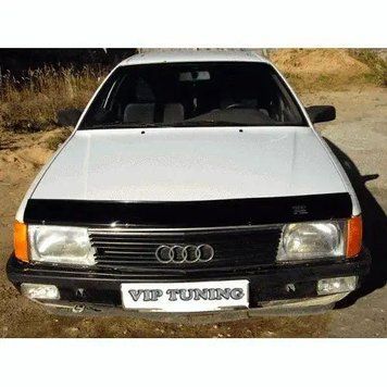 Мухобійка Audi 100 (C3) (1983-1991) (VT-52) Дефлектор капота накладка AD01 фото