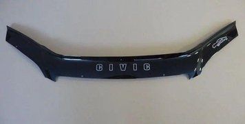 Мухобійка Honda Civic (седан) (2001-2003) (VT-52) Дефлектор капота накладка HD10 фото