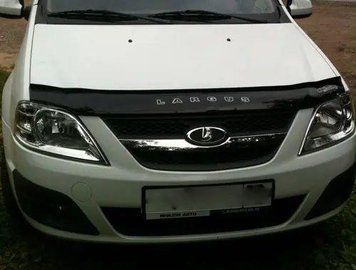 Мухобойка Lada Largus (R90) (2012&gt,) (VT-52) Дефлектор капота накладка VZ04 фото