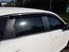 Ветровики с хром молдингом Mazda CX5 2017 Cobra Tuning M24317CR фото 1