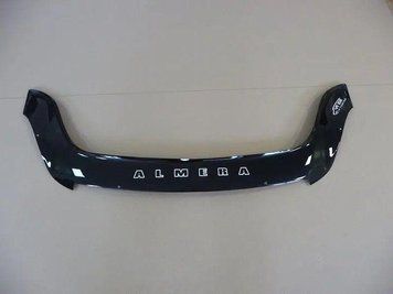 Мухобійка Nissan Almera RU (G11) (2012&gt,) (VT-52) Дефлектор капота накладка NS42 фото