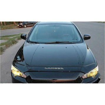 Мухобійка Mitsubishi Lancer (2007&gt,) (VT-52) Дефлектор капота накладка MSH08 фото