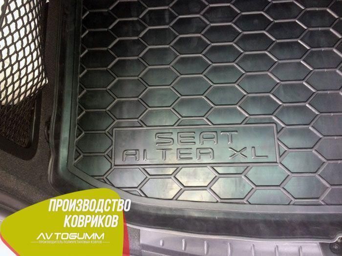 Коврик в багажник Seat Altea XL 2006- верхняя полка Автогум (Avto-Gumm) 11725 фото